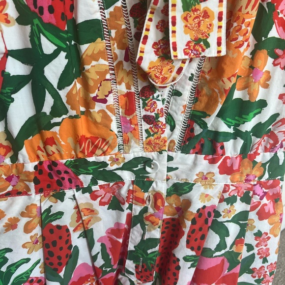 FARM Rio Floral Romper with Ruffle Sleeves - Picture 6 of 10